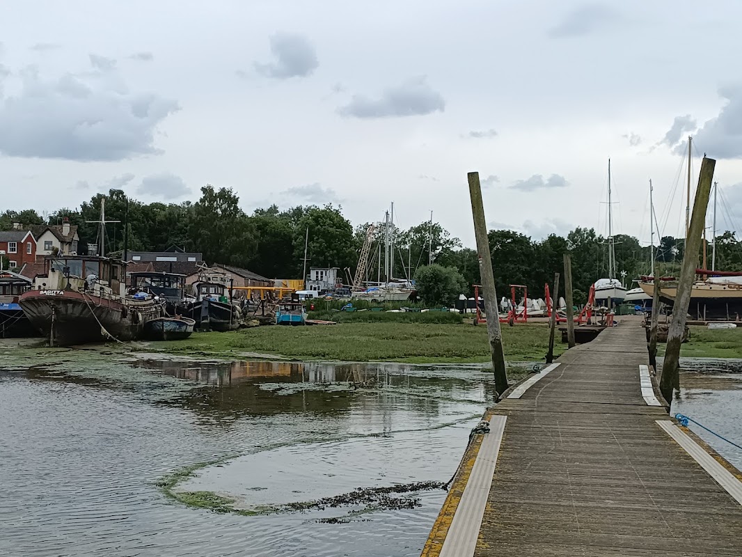 Pin Mill Boatyard Ipswich
