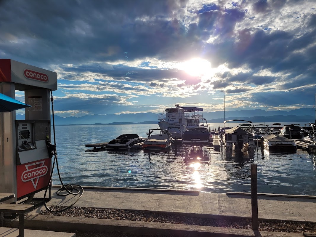 Flathead Lake Lodge Marina